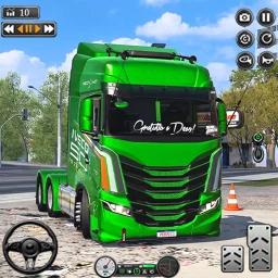 أيقونة Real City Cargo Truck Driver